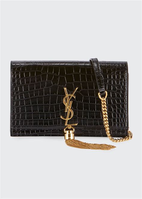 ysl white chain wallet|ysl wallet on chain sale.